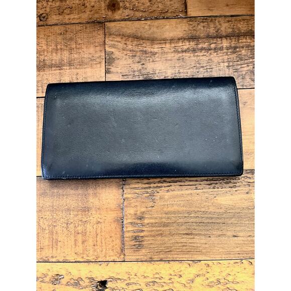 CARTIER Long wallet Cabochon Bordeaux Leather With Authenticity Card - Picture 2 of 9